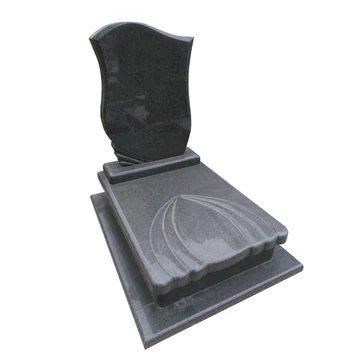 New Black gránit urnasírkő