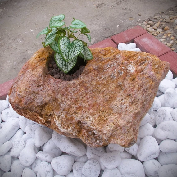 szikla furattal (furat átmérő: 12cm)